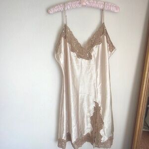 Women’s Cream and Gold Dress